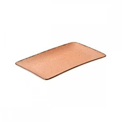 Talerz do serwowania 21x10,5 cm Terra Salmon * Estia Discount