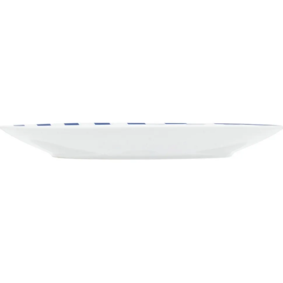 Talerze obiadowe 27 cm 6 szt. Ligne niebieskie