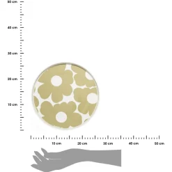 Talerze obiadowe 27 cm 6 szt. Beige Bloom