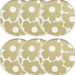 Talerze obiadowe 27 cm 6 szt. Beige Bloom