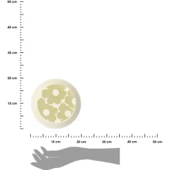 Talerze głębokie 22 cm 6 szt. Beige Bloom * Estia Clearance