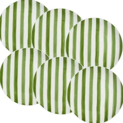 Talerze obiadowe 27 cm 6 szt. Ligne zielone * Estia Clearance