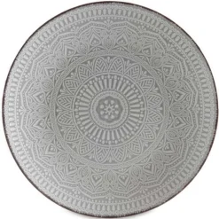 Talerz głęboki 20 cm MANDALA szary * VESSIA Hot