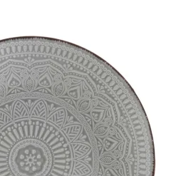 Talerz obiadowy 27 cm MANDALA szary * VESSIA Clearance