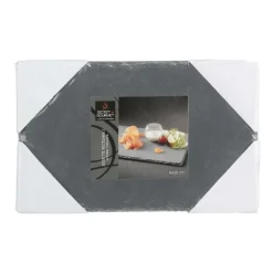 Talerz z kamienia łupkowego 14x22 cm * Secret de Gourmet Outlet