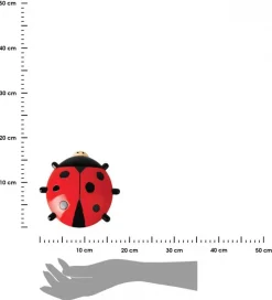 Termometr okienny biedronka przyssawki 17cm
