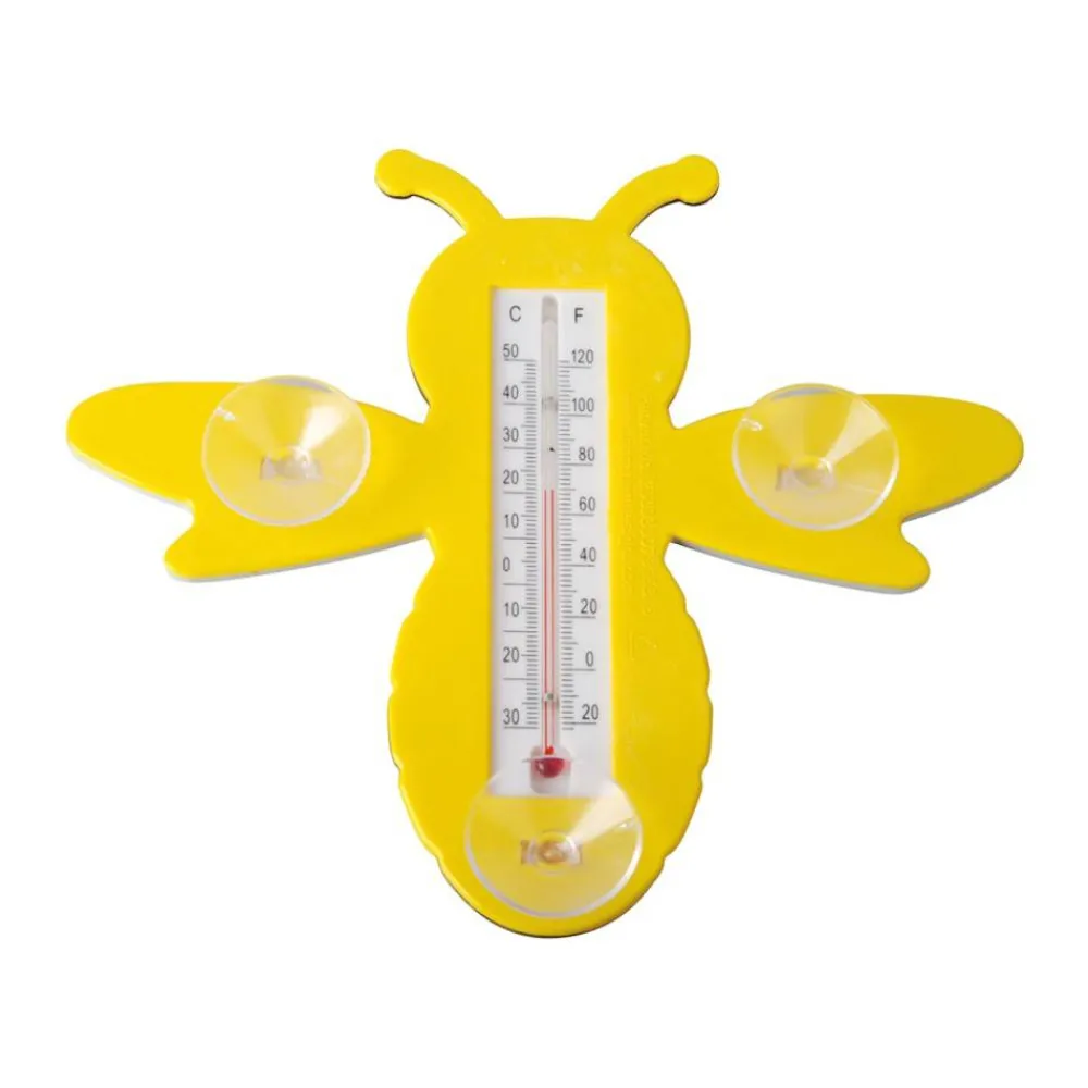 Termometr okienny pszczoła przyssawki 20cm * Esschert Design Outlet