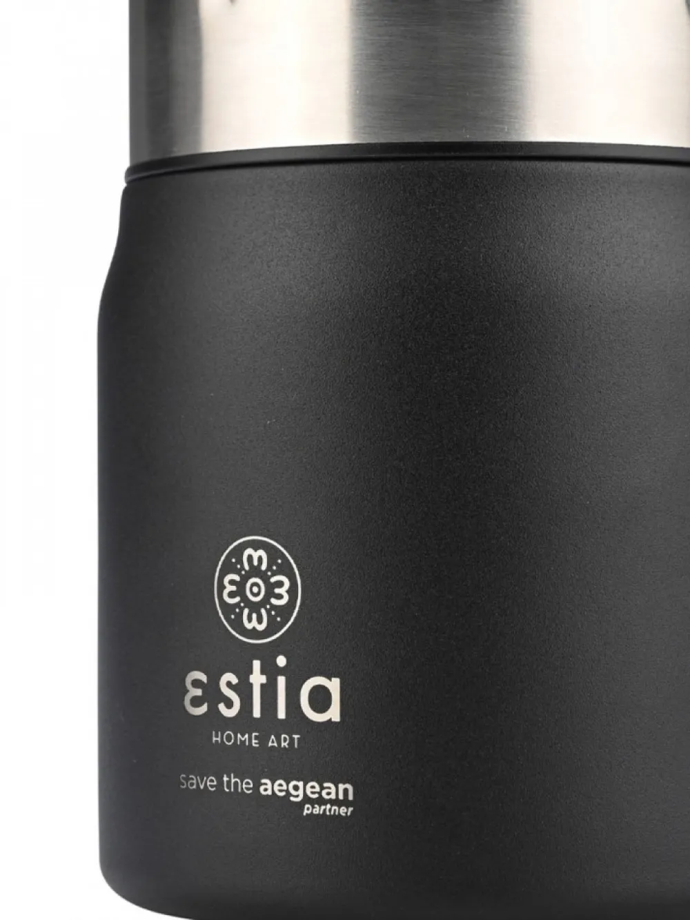 Termos obiadowy 500 ml Midnight Black * Estia Discount