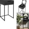Toaletka z lustrem i organizerem MIRA * HowHomely Clearance