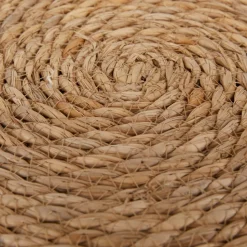 Toboret styl boho beżowy drewniany Gimpo