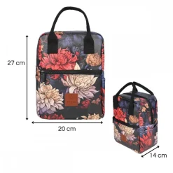 Torba na lunch 7 L Midnight Blossom