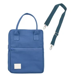 Torba na lunch z paskiem 7 L Denim Blue