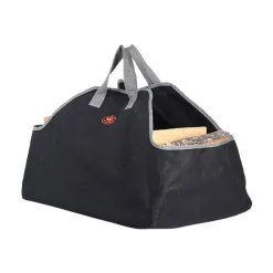 Torba na drewno kominkowe czarna * Esschert Design Hot