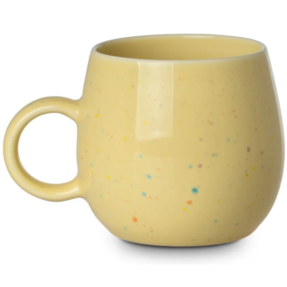 Żółty kubek 480 ml Speckle Pop * Estia Best