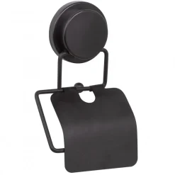 Uchwyt na papier toaletowy OKY LID BLACK
