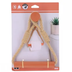 Uchwyt na papier toaletowy brązowy Hanger