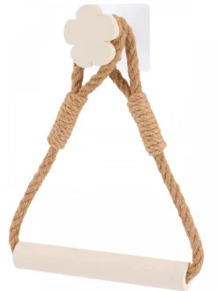 Uchwyt na papier toaletowy FLOWER ivory