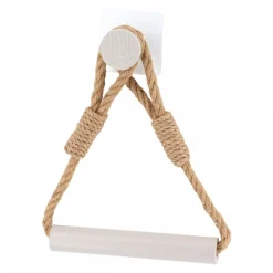 Uchwyt na papier toaletowy biały Hanger
