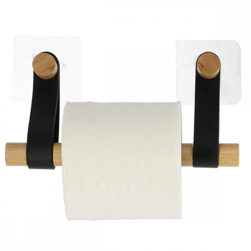 Uchwyt na papier toaletowy Chic czarny * TENDANCE Clearance