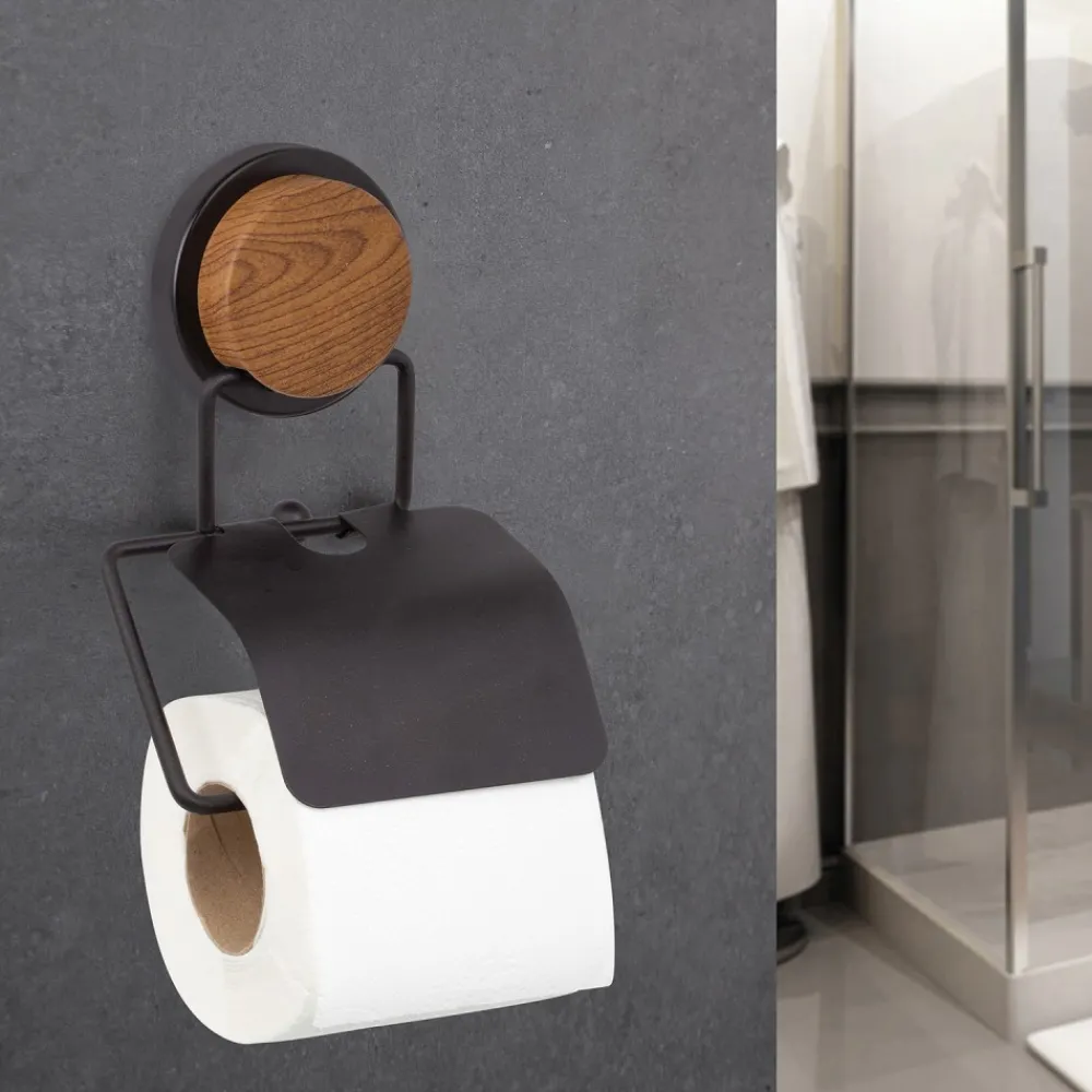 Uchwyt na papier toaletowy OKY Wood Lid * OKYANUS Sale