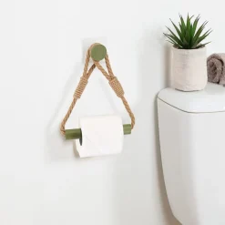 Uchwyt na papier toaletowy zielony Hanger * TENDANCE Hot