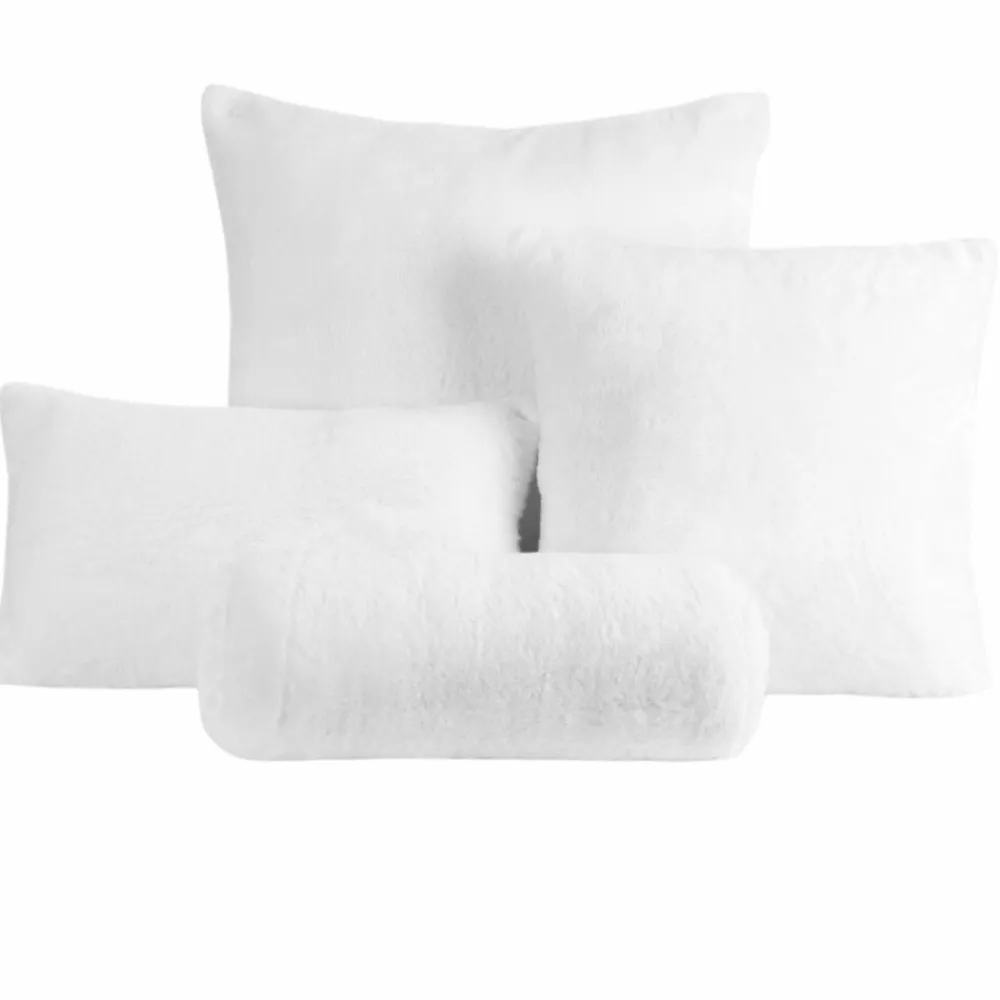 Wałek futrzany NINA biały 15x45 cm * EUROFIRANY B.B. Choczyńscy Sp.J. Discount
