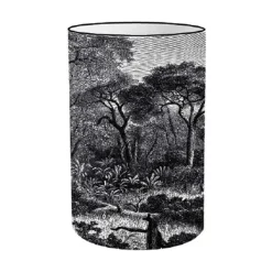 Wazon FOREST NOIR ceramika czarno-biały