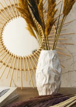 Wazon Louis White 29 cm, kolor biały * HowHomely Best