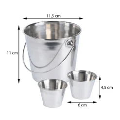 Wiaderko na frytki i przystawki * Excellent Houseware