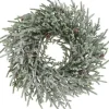Wianek świąteczny ośnieżony 43 cm * H&S Decoration Clearance