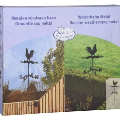 Wiatrowskaz z kogutem metalowy * Esschert Design Online
