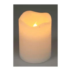 Świeca LED biała z funkcją timera 9x7cm * Aroma Di Rogito Best