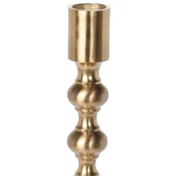 Świecznik złoty w stylu glamour 23 cm * H&S Decoration Discount