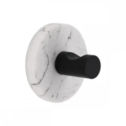 Wieszak łazienkowy Lore efekt marmuru
