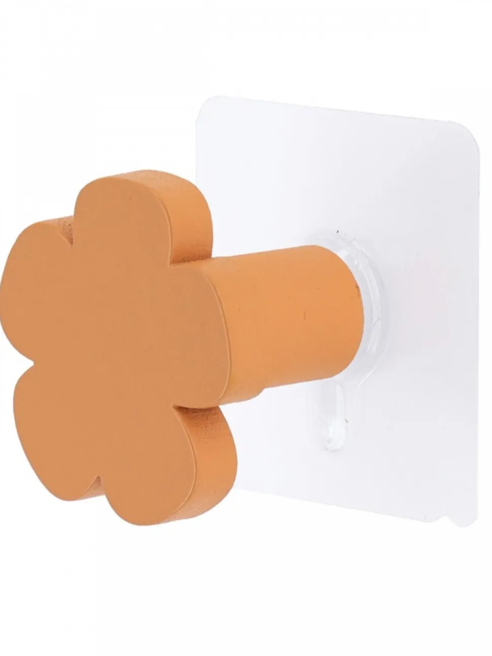 Wieszak ścienny bambusowy D5 FLOWER ochre
