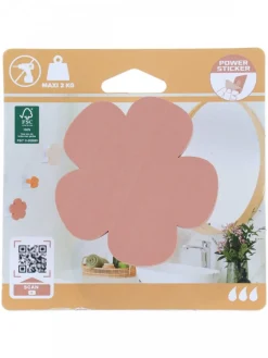 Wieszak ścienny bambusowy D8 FLOWER blush róż