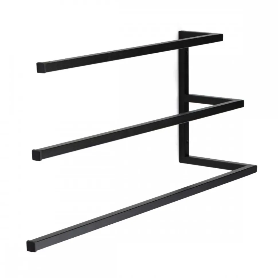 Wieszak ścienny na 3 ręczniki 60 cm