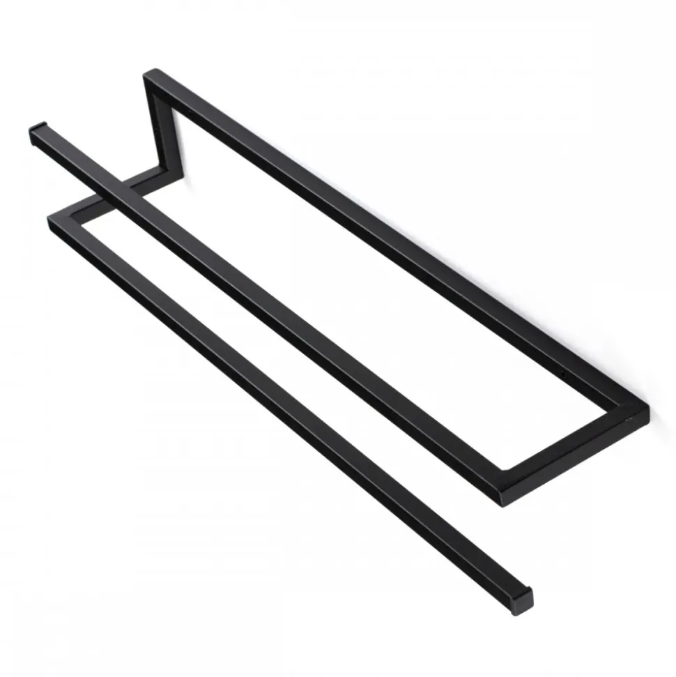 Wieszak ścienny na 2 ręczniki 60 cm