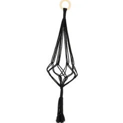 Wieszak makramowy na rośliny h58 cm