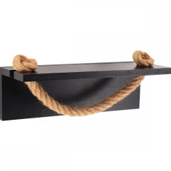 Wieszak na ręczniki czarny Sailor
