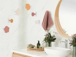 Wieszak ścienny bambusowy D5 FLOWER ivory * TENDANCE Online