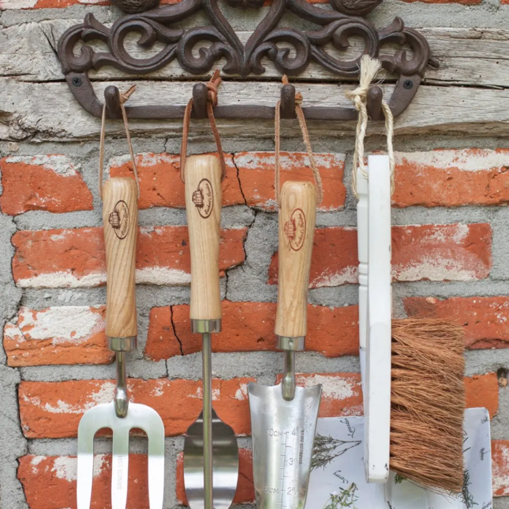 Wieszak żeliwny z ptakami vintage 31cm * Esschert Design Online