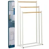 Wieszak na ręczniki biały h85 cm * Excellent Houseware Clearance