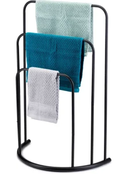 Wieszak na ręczniki stojący trzyramienny 75 cm * HowHomely Clearance