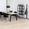 Wieszak na ubrania 7 haków 176 cm czarny Bremen * Actona Discount
