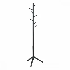 Wieszak na ubrania 7 haków 176 cm czarny Bremen * Actona Discount