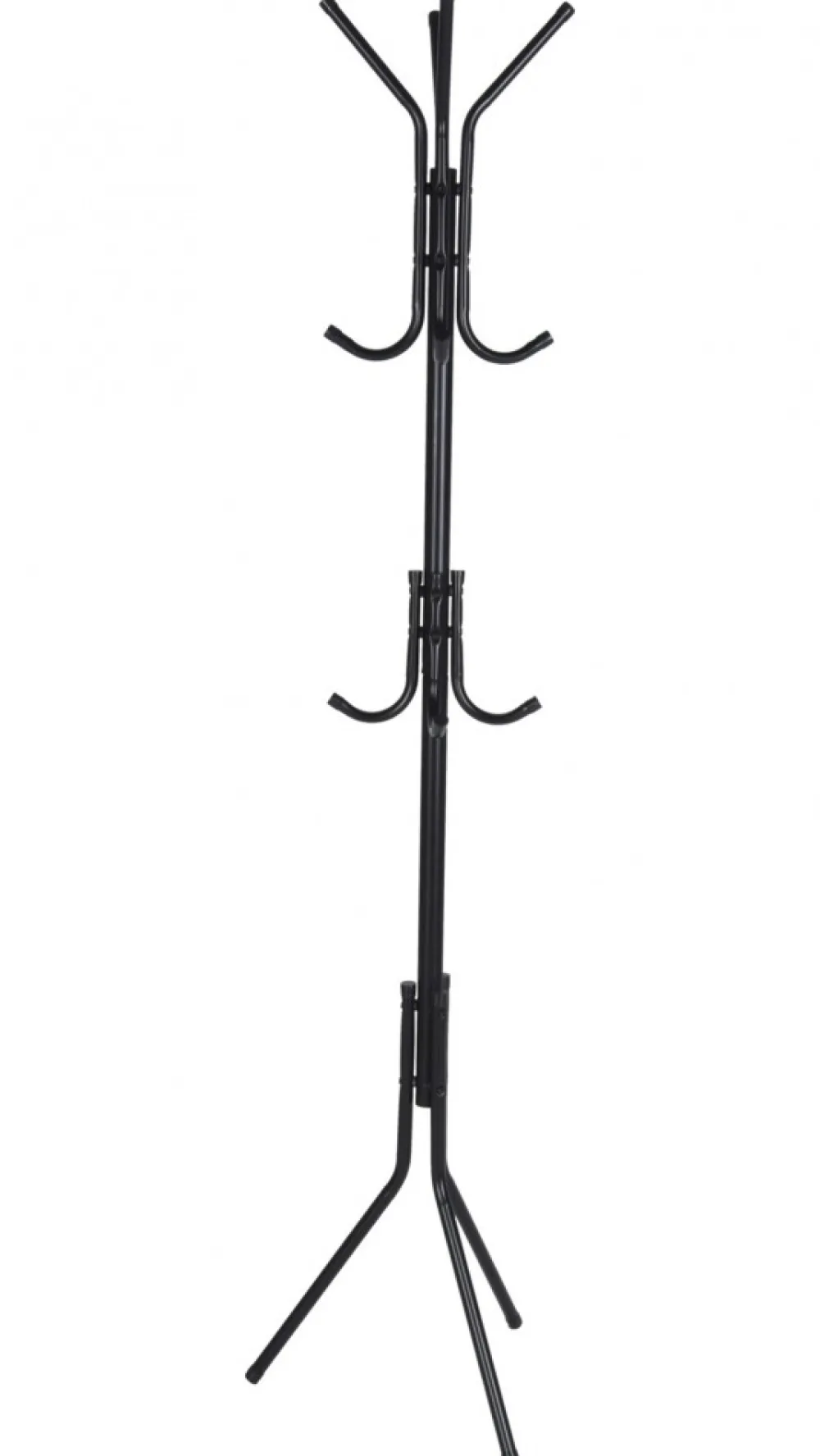 Wieszak stojący metalowy czarny 175 cm * H&S Decoration Outlet