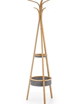 Wieszak stojący W-63 bambusowy * Halmar Outlet