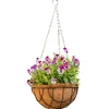 Wisząca doniczka z wkładem kokosowym 30 cm * Esschert Design Sale
