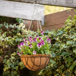 Wisząca doniczka z wkładem kokosowym 30 cm * Esschert Design Sale